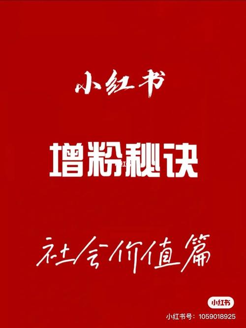 小红书涨粉的秘诀大公开:正确使用刷粉平台的秘籍分享!