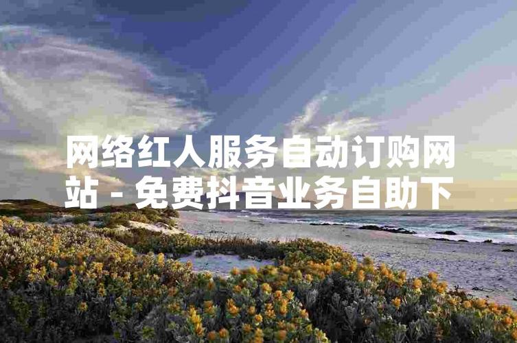 解锁抖音自助下单平台，发现更多购物乐趣