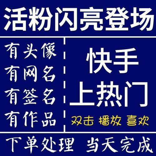 快手刷粉软件助力，粉丝数飙升不是梦
