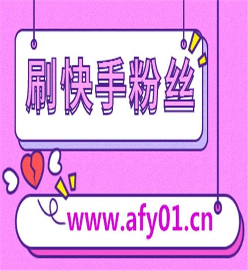 快手刷粉平台，让你轻松成为网红达人